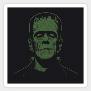 Frankenstein’s Monster – Monsters Unchained Silhouette Tee Sticker